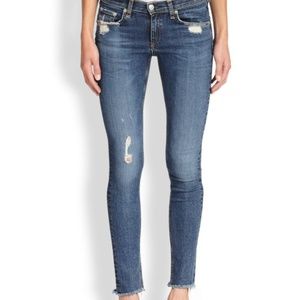 Rag and Bone La Paz Skinny Distressed Jeans